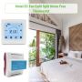 2 Pipe 4 pipe 3 Speed Fan Coil Split Modbus Digital Touch Thermostat For Hotel Room Heating Cooling Control