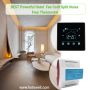 2 Pipe 4 pipe 3 Speed Fan Coil Split Modbus Digital Touch Thermostat For Hotel Room Heating Cooling Control