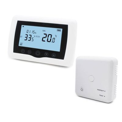 Termostato ambiental digital inalámbrico