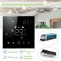 External Remote LED Touch Screen 2 Pipe Cooling Heating Thermostat