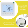 Hotowell Touch Digital Temperature Controller Heating WiFi Thermostat With Tuya App