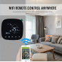 Air Conditioner Digital Fan Coil WiFi/Modbus Programmable Thermostat with Remote Sensor Optional