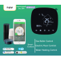 Hotowell The Best Smart WiFi Central Heating Control Black Shell 3A Thermostat With Dry Contact