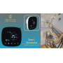 Hotowell The Best Smart WiFi Central Heating Control Black Shell 3A Thermostat With Dry Contact
