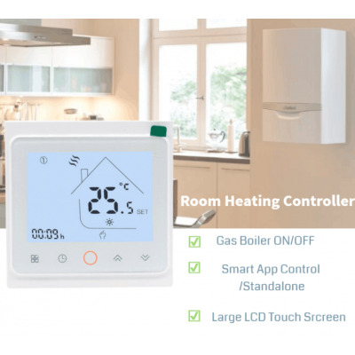 Hotowell Touch Digital Temperature Controller Heating WiFi Thermostat With Tuya App