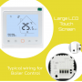 Hotowell Touch Digital Temperature Controller Heating WiFi Thermostat With Tuya App