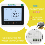Hotowell Touch Digital Temperature Controller Heating WiFi Thermostat With Tuya App