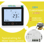 Smart WiFi 220V Programmable Digital Temperature Controller Thermostat For Chiller Water System