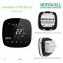 Room Heating/Cooling Changeover Termostato Smart WiFi / Standalone FCU Thermostat