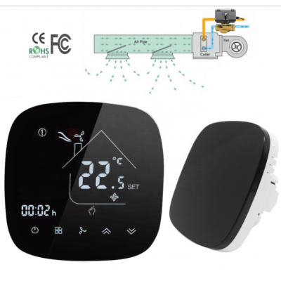 Fan coil thermostat,Room thermostat,air conditioner thermostat,smart thermostat