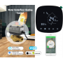 WIFI  Tuya LCD Touch Screen Temperature Controller Regulator Programming Heating Thermostat For Floor  Electric Heater