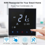 220Vac Touch Screen Digital 24vac Fan Coil Thermostat