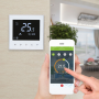 24V AC Free OEM Xiamen Factory Price Cooling Thermostat With Remote Sensor
