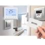 Fan Controller Digital  Air Conditioner LCD Display Digital Thermostat With Temperature Sensor
