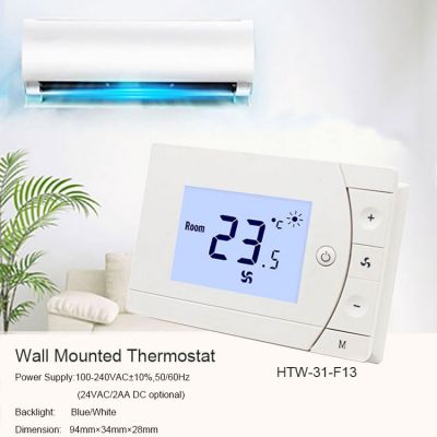 Surface Mounted Air Conditioning Controller Digital Thermostat