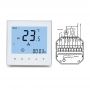 Hotowell OEM Digital AC Thermostat for hotel central air conditioning system