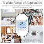 Hotowell new design F.W/H.W Fan Coil control Customization digital room smart Thermostat