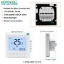 Termostato Bacnet Hotowell Fan Coil Unit termostato de ambiente digital para BMS