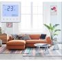 L+N line voltage output terminals Electric 16V Home heating Solution Easy Heat Thermostat for Underfloor Heating