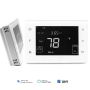 Hotowell Heat Pump System Controller Wifi Programmable Thermostat with LCD Screen
