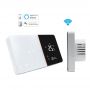 HVAC System Underfloor Heating Thermostat Smart Wifi Thermostat with Hidden LCD Negative Display