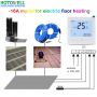 CE Certificated Room Thermostat for Floor Heating System Smart Wifi Thermostat with Voice Control