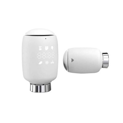 Pantalla LED Smart TRV Actuator Room Radiador Termostato con conexión Wifi Hotowell RT16