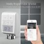 Termostato de ambiente programable Actuador TRV Bluetooth para control de temperatura de viviendas
