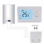 Calor de control de caldera de gas de fijación a la pared y modo frío para termostato inalámbrico de habitación HTW-31-WKT13-WF