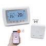 Voltage-free Wifi & RF Tuya  Heating Boiler Smart LCD Thermostat