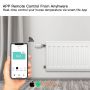 Hotowell nuevo termostato de radiador, Tuya, termostato programable, válvula de radiador para el hogar