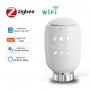 Controlador de temperatura de calefacción de habitación válvula termostática inteligente para radiador funciona con puerta de enlace Zigbee