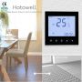 Voice Control Hotowell Smart Wifi Heating Thermostat Temperature Control with White Backlight Touch Screen