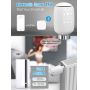 Termostato de radiador con puerta de enlace inalámbrica Bluetooth o Zigbee Cabezal de válvula TRV inteligente con forma cilíndrica