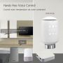 Termostato de radiador inteligente con certificación CE y RoHS Válvula de radiador termostática programable Zigbee de Tuya