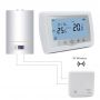 Caldera Calefacción Control por Voz WI-FI Semanal Programable Termostato Ambiente Inteligente HTW-WKT19-WF