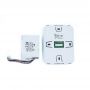 Hotowell T6861 Vertical/Horizontal Room Temperature Digital Thermostats for Fan Coil Unit