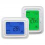 Hotowell Digital Thermostat T6861 Smart Thermostat Temperature Controller with Blue or Green Backlight