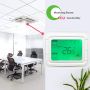 Smart Room Thermostat 110Vac or 220 Vac Heating and Cooling Fan Coil Thermostat Fit for 86 Size Box
