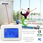 Smart Room Thermostat 110Vac or 220 Vac Heating and Cooling Fan Coil Thermostat Fit for 86 Size Box
