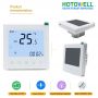 220Vac Digital 7 days programmable Thermostat with external sensor for Water/ Electric heating system