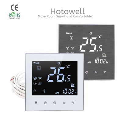 Three Colour Optional Smart Electric Thermostat Heating Thermostat with 240Vac Power Supply