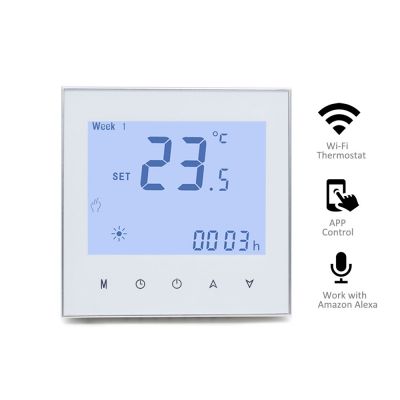 HTW-WF01 nuevo termostato inteligente de aterrizaje, con comunicación modbus, para calefacción por suelo