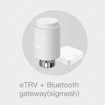 Nuevo termostato de disipador de calor inteligente ZigBee / Bluetooth trv, con ventana abierta para detectar HTW-RT13