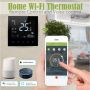 Controlador de temperatura Tuya Termostato de calefacción de agua inteligente Termostato de calefacción de caldera con Wifi opcional