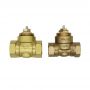 Válvula de radiador termostática de latón de 2 vías normalmente cerrada de 24 V/110 V/220 V