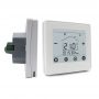 White Digital FCU Thermostat Smart Heating and Cooling Thermostat with Fire Retardant Material