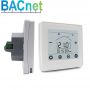 White Digital FCU Thermostat Smart Heating and Cooling Thermostat with Fire Retardant Material