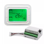 T6861 Series Digital Central FCU Controller for 2/4 Pipe System Heating/Cooling Changeover Thermostat