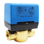 Hotowell 3 Way brass Modulating Control Valve for cool/heat water system